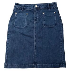 Ellen Tracy Denim Skirt ~ size 4